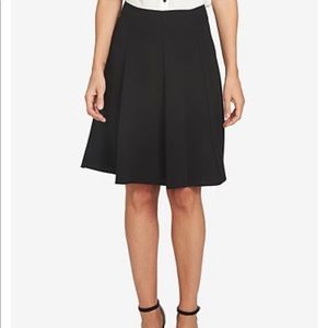 Cece a-line black skirt NWOT